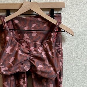 MAAJI LEGGINGS AND SPORTS BRA CAMO SET